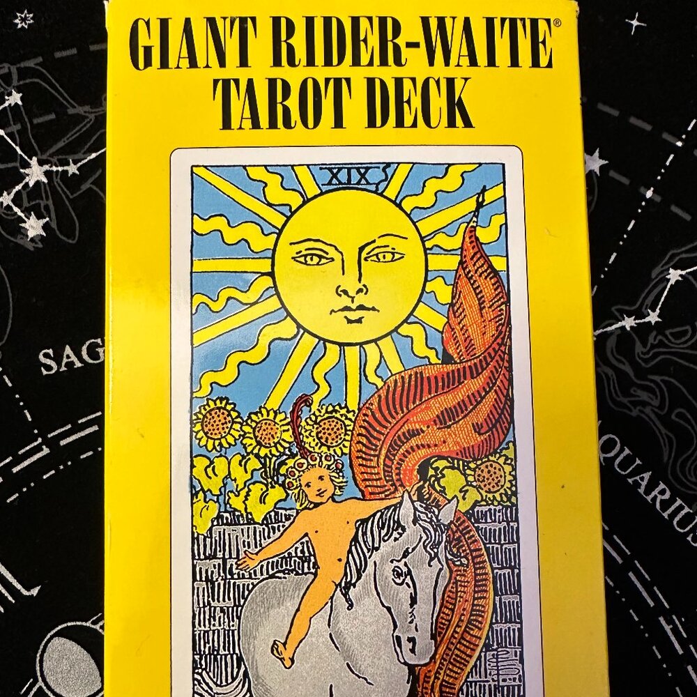 Giant Rider-Waite Tarot Deck